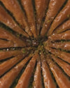 Koçak Carrot Slice Baklava cut by hand, pistachio inside